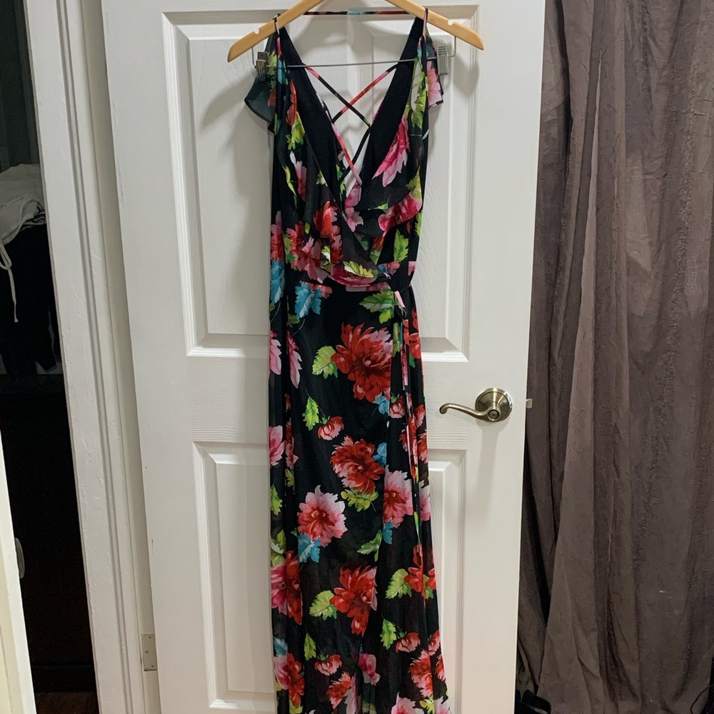 XOXO wrap dress